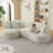 Modern Curved Oversized Sofa