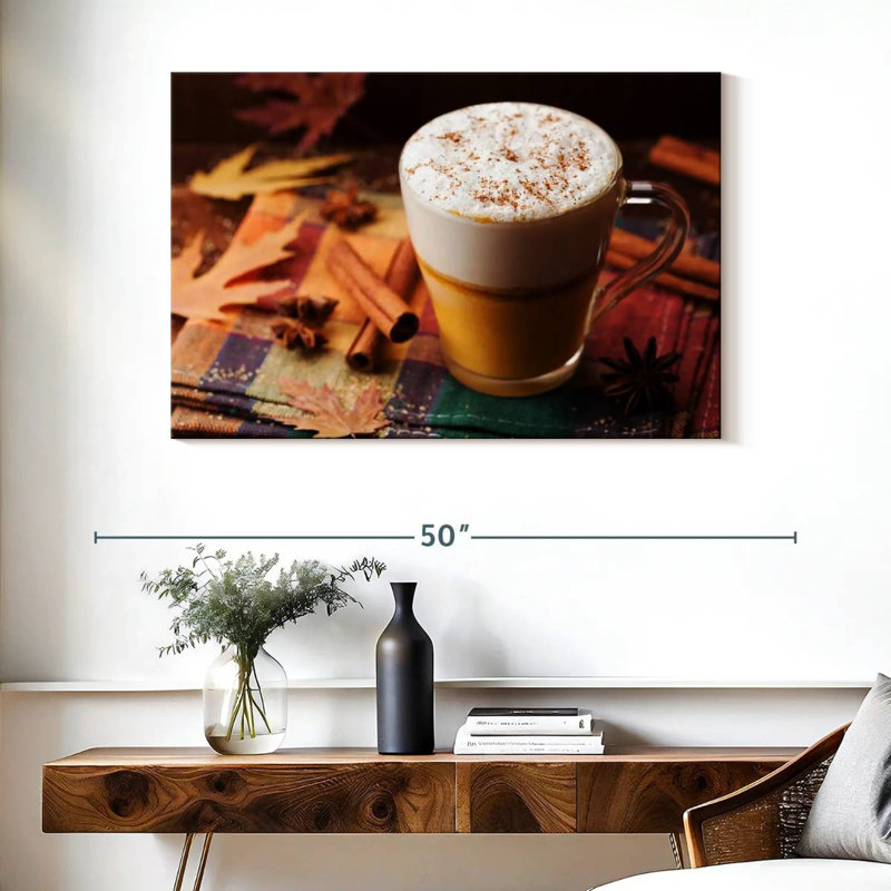 Café mousseux Yarlin, H 26 po x l 39 po