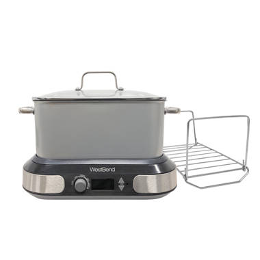 Courant 1.6-qt Double Slow Cooker (3.2 Qt Total) - Stainless Steel : Target