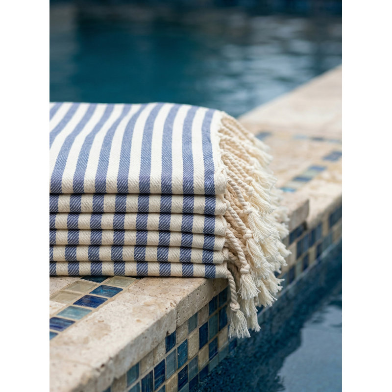 Towel, Navy Blue