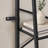 5-Tier Metal Ladder Bookcase with Lighting-2138595421