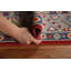 Tapis de couloir unique en laine rouge 2 pi 9 po x 9 pi 9 po New Age