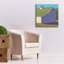 Toile épique Graffiti «Bucolique Structure 2» par Carol Young, 26 po x 26 po-1081035290