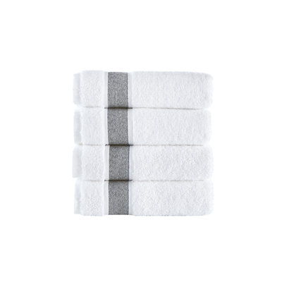 Brooks Brothers Ottoman Rolls 4 Pcs Hand Towels