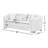 82'' Velvet Sofa-2087298302