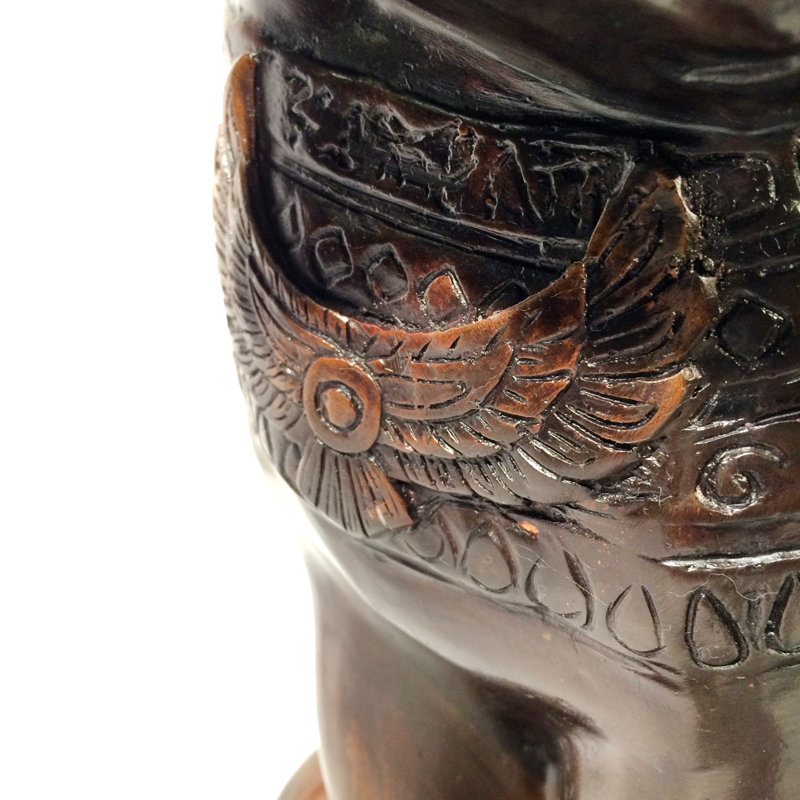 Bronze Egyptian Cat Sculpture