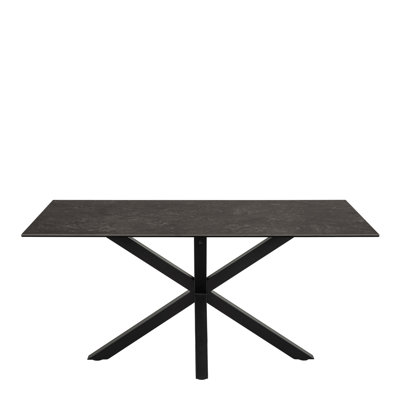 Metal Base Dining Table