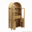 Garde-manger cannelé arqué 71 po avec porte vitrée et tiroir caché 71 po-1439999153