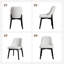 Chaise d'appoint rembourrée avec pieds en bois 32 po H-1663700508-1663895512