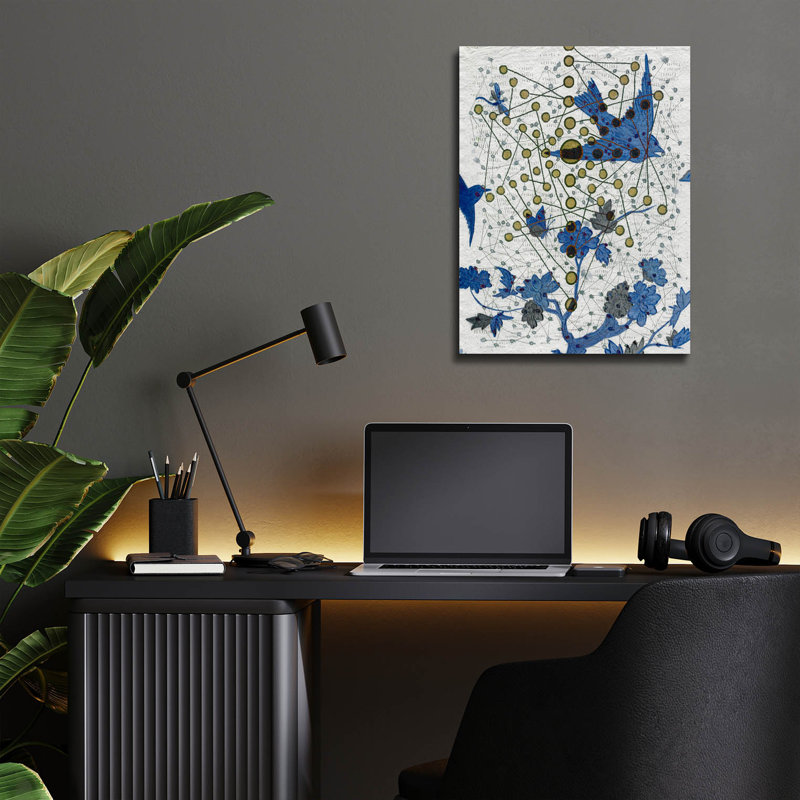  «Chakra Web with Wings» par Lori Arbel, art mural en verre, 12 po x 16 po