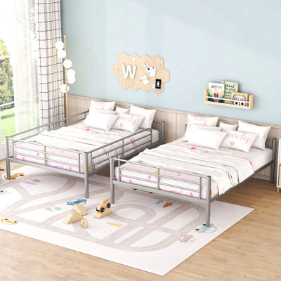 Twin Over Twin Metal Bunk Bed