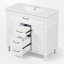 Ensemble de meuble-lavabo simple 36 po avec plateau en céramique-1657475513
