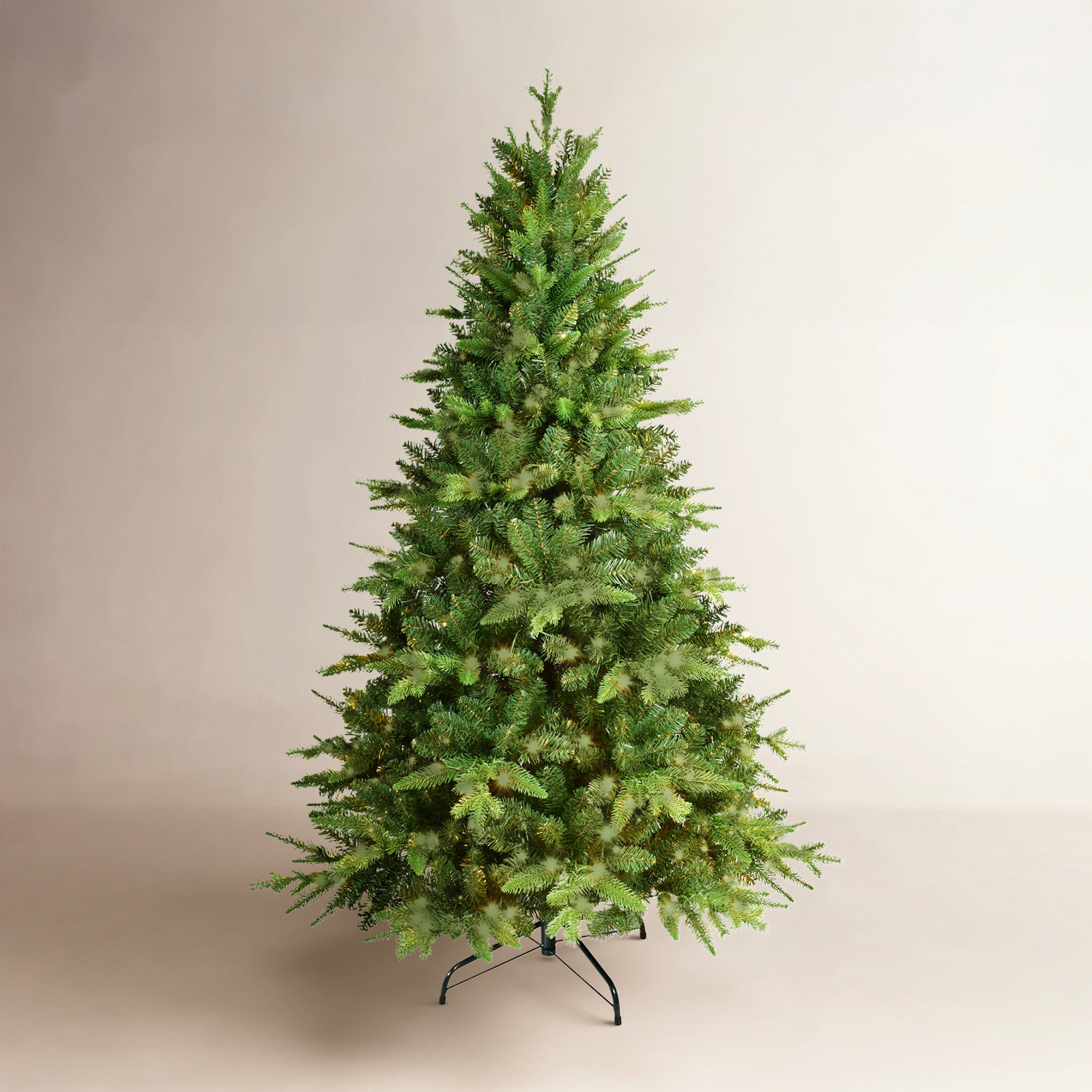 9' Pre-Lit Spruce Tree, 6'