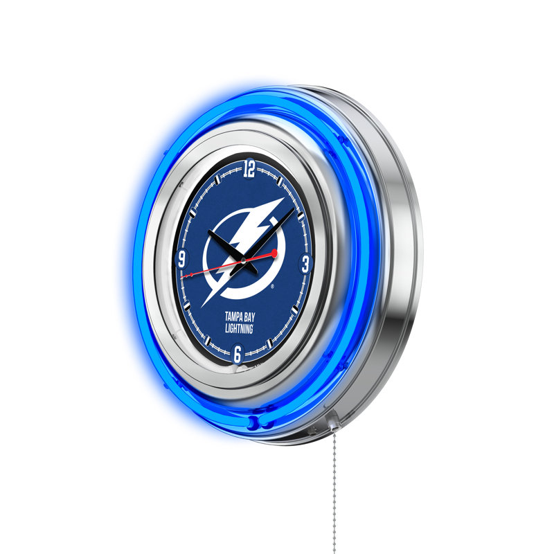 Horloge murale 15" nhl, Tampa Bay Lightning