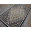 Neutral Color Antique Tribal Geometric Flatwoven Native American Navajo Rug