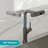 4-Modes Single Hole Single Handle Stainless Steel Kitchen Faucet With Pull -Out Sprayer-111466008