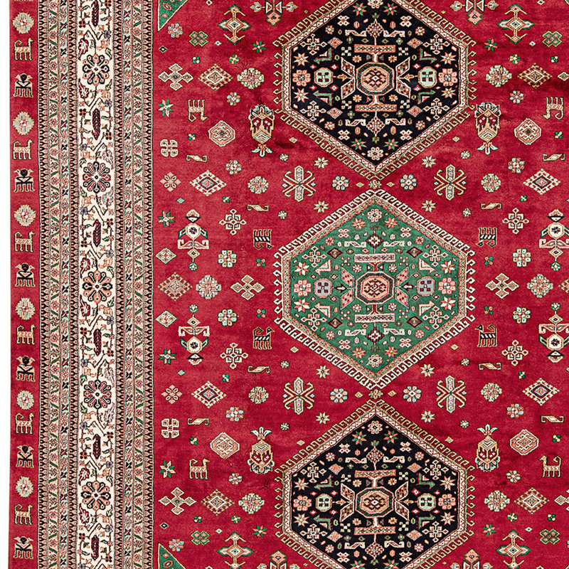One-of-a-Kind 9'10" X 13'8" Hand Knotted Area Rug