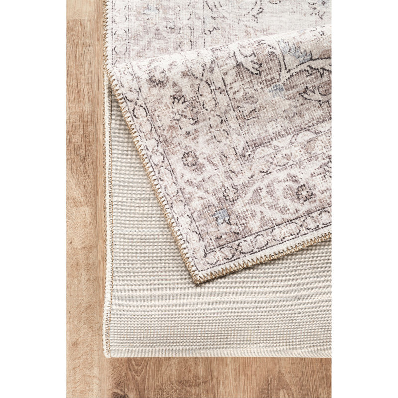 36 po Tapis profond à motif médaillon, moelleux, antitaches, pour animal de compagnie de 24 po de large, confortable traditionnel et adapté aux endroits très passants