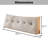 Large Bolster Triangular Headboard Wedge Pillow