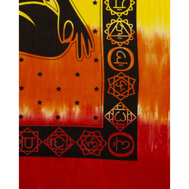 Tapisserie murale en coton 7 chakra
