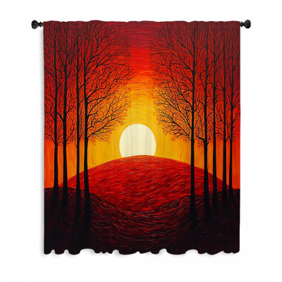 Rideaux de fenêtre Sunset