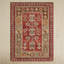 Breesport Oriental Handmade Tufted Wool Red/Beige Area Rug-1999073517
