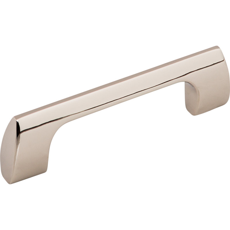 Holland Bar pull, Polished Nickel, 3 3/4" Center to Center