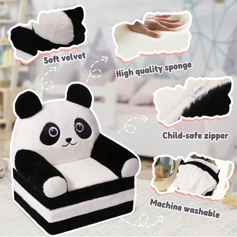 Canapé pour enfants pour tout-petit, canapé-lit pliant 2 en 1 avec housse amovible, fauteuil inclinable moelleux pour enfants, canapé-lit convertible en lit pour les filles de 1 à 3 ans