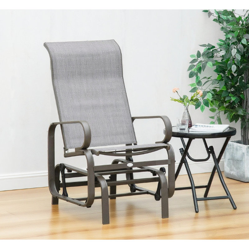 Chaise longue coulissante