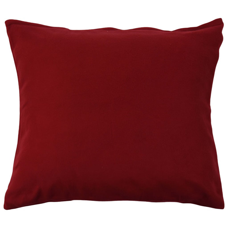Wilkenson Solid Colour Duvet Cover Set with Pillowcases Included, 200 x 220 cm 2 Kissenbezug 60 x 70 cm, Wine Red