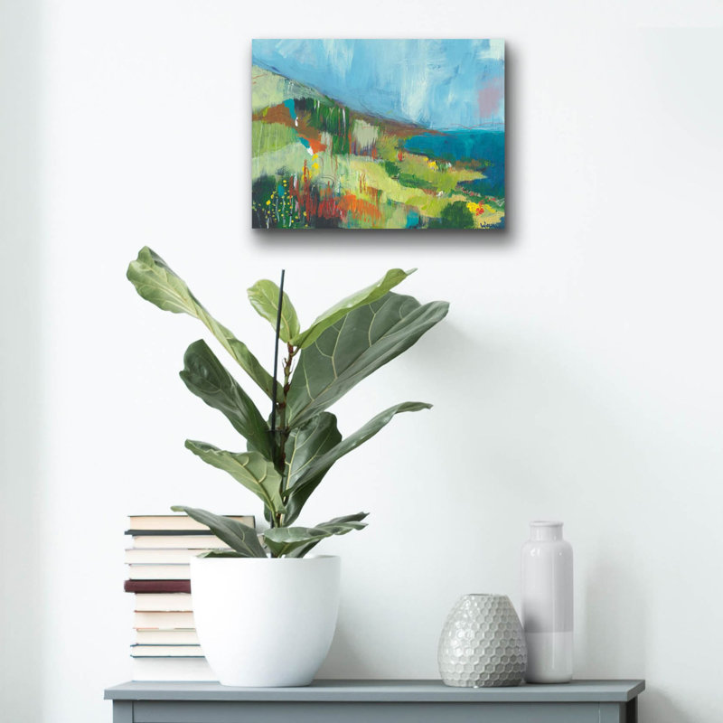 'Pacific Coast' by Jan Weiss Acrylic Glass Wall Art