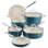 Kitchenaid Hard-Anodized Ceramic Induction Cookware Set, 10 Piece, Agave