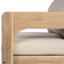 Chaise de salle à manger d'extérieur Mid-Century en bois d'acacia Jameston-131420514