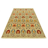 Felike One-of-a-Kind 9' X 12'2'' New Age Wool Area Rug Beige