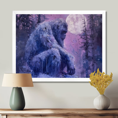 Claborn - art mural Bigfoot