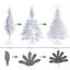 180cm H White Artificial Christmas Tree-1773956184