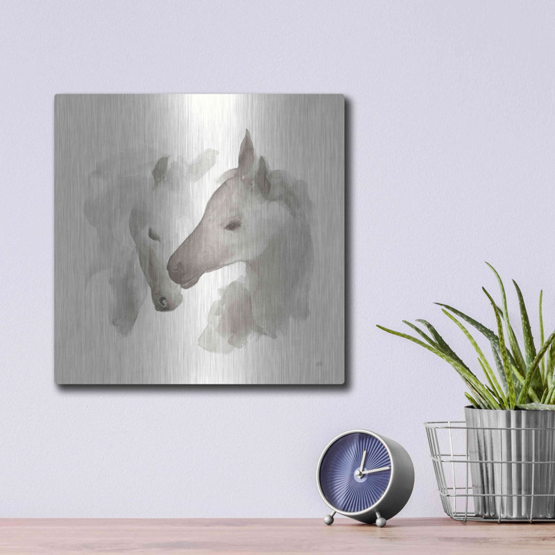«Nuzzling I» par Chris Paschke, H 12 po x l 12 po