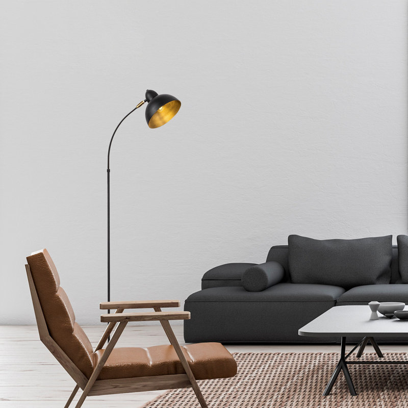 Lampe de plancher, Noir