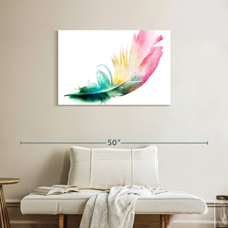 Plume prismatique Kerner, H 24 po x l 36 po