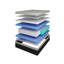 Grand matelas hybride