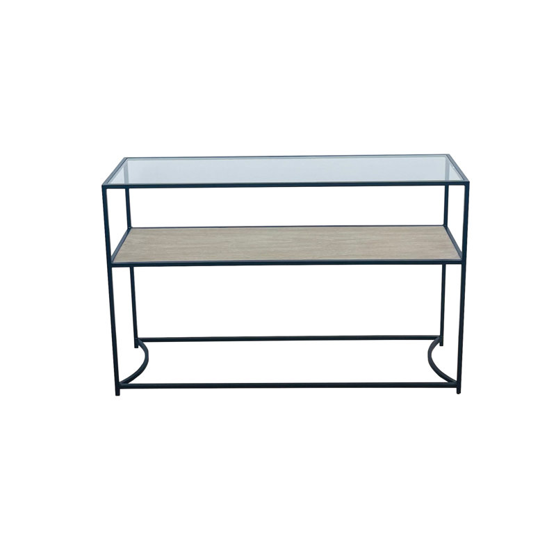 Aiden Glass Top Sofa Rowen