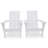 LuXeo Arcadia HDPE Outdoor Adirondack Chair-88097498