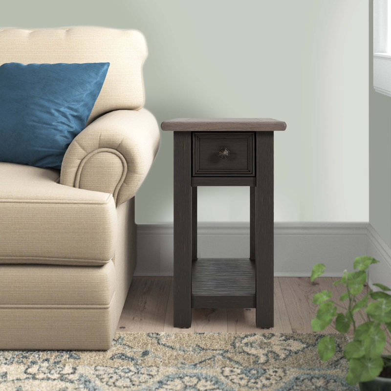 Table de bout avec rangement Ferdie