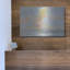 Art mural en métal luxueux «June Sunrise» par Silvia Vassileva, 16 po x 12 po