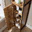 Antioco 1 Door Bathroom Storage Cabinet