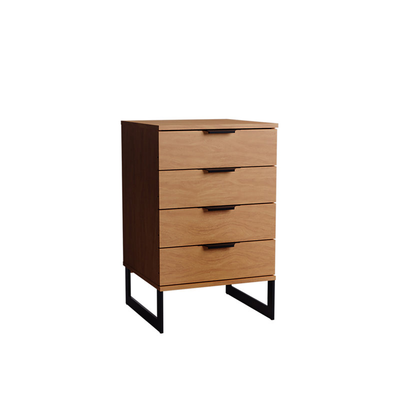 Commode à 4 tiroirs Saavedra, Brun
