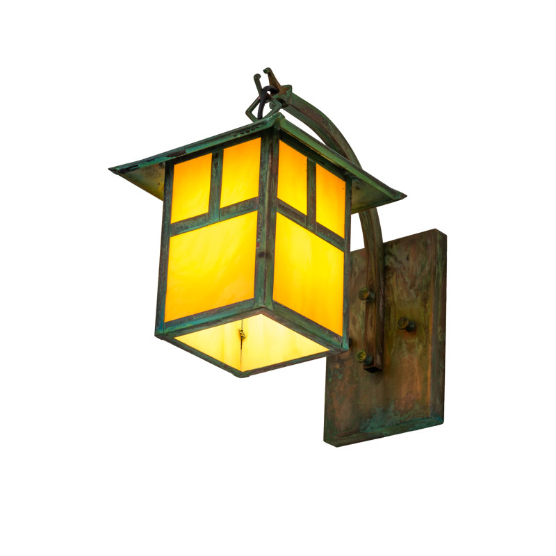 Seneca "T" Mission 1 - Light Outdoor Wall Lantern