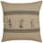Mill House Stripe Black Euro Sham
