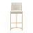 Upholstered Counter Stool with Metal Frame-70133969-70133973