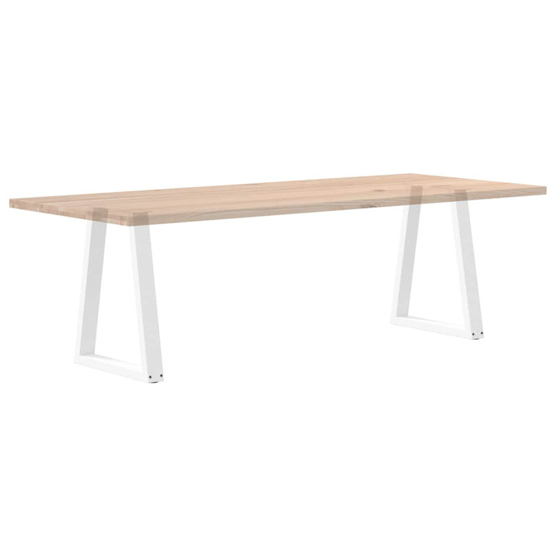 Auvil Table Leg, White, 73.3cm H x 90cm W x 8cm D